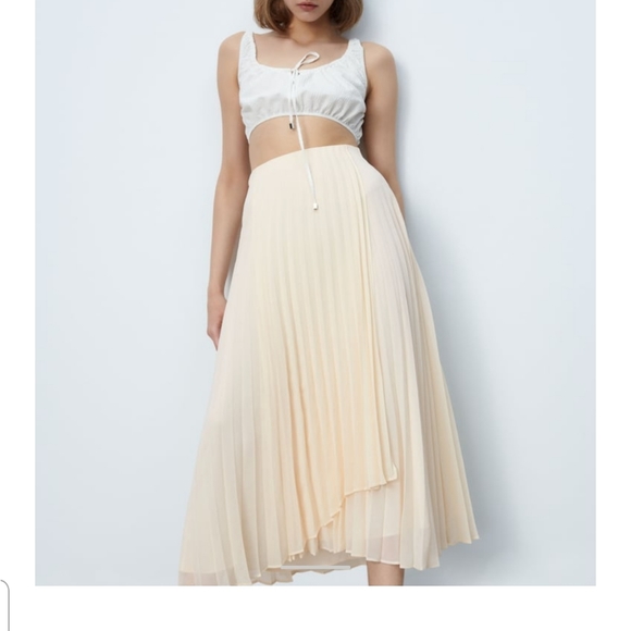 ZARA Pleated Skirt - Picture 2 of 8